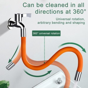 360 Degree Adjustable Faucet Extender Water Tap 50 Cm