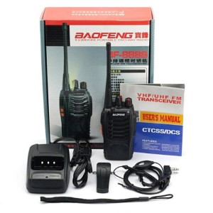 2 PCS WALKIE TALKIE BAOFENG WITH 888S -3 Km