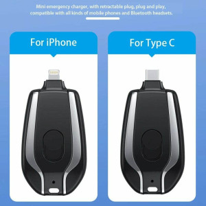 Emergency Mini Power Bank 1500mAh