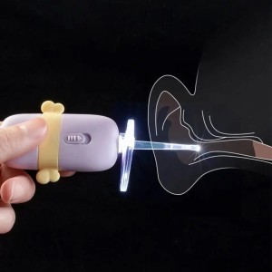 Baby Digging Ear Spoon Ear Pick Tool With LED Light 