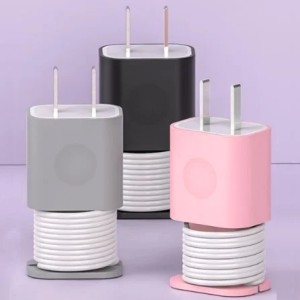 Christmas Hot Sale -49% OFF)2 In 1 Silicone Charger Protector-Buy 1 Get 1 Free