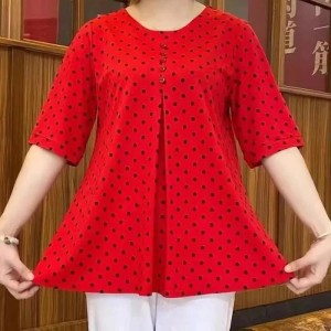 New polka dot print shirt