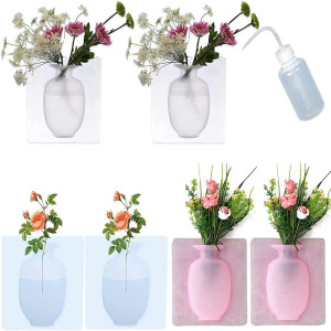 Magic Silicone Sticky Flower Vase (6 PCS)