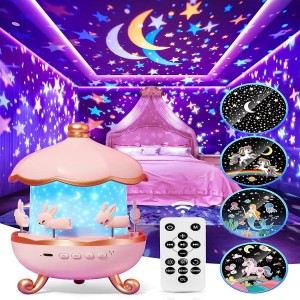 Night Light Projector 360 Rotating For Star Kids