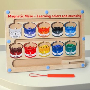 Educational Magnetic Color Sorting Board For Children Big Size
