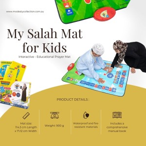 EDUCATIONAL PRAYING SALAH MAT