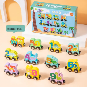 Education Magnetic Wooden Classic Train (Buy 2 Free Shipping) 