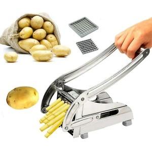 French Fry Cutter Stainless Potato Chipper