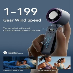 Digital Display 199-Speed Cooling Fan