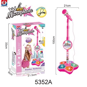 Kids Microphone with Stand Karaoke Song Music