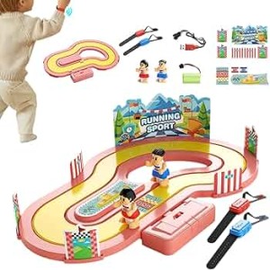 Motion-Sensing Racing Game,Two-Player Interactive Activities
