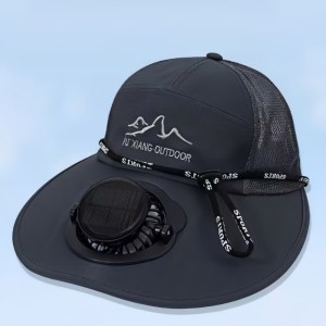 Solar Powered Fan Hat