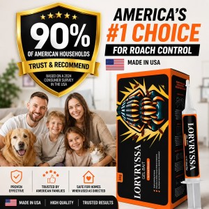LORVRYSSA Cockroach Gel Bait | Whole-Home Eradication