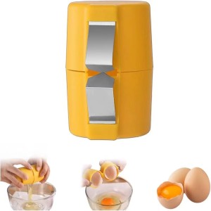 Hot Plastic 2 Pcs Manual Egg Cracker Tool (Buy 2 Set Free Shipping)