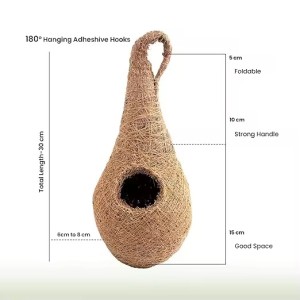 Hummingbird Nest House-2-Pcs