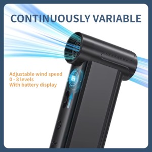 Super Power Cordless 8 Gear Adjustable Blow Turbo Jet Fan