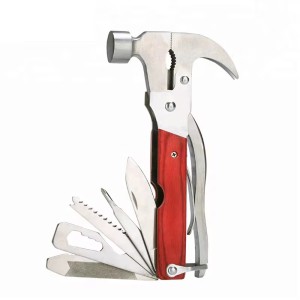 Camping Tools Multi Functional with Hammer(wood Color)