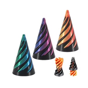 3D Printed Spiral Cone Toy
