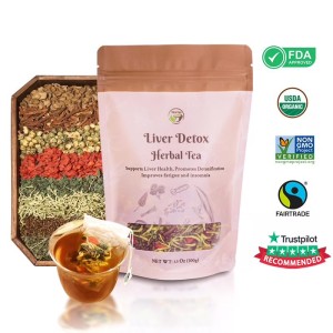 Dandelion & Chrysanthemum Herbal Supplement | Liver Detox & Eye Health Booster