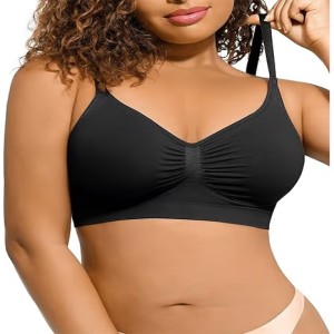 Women's  Sculpt Bra Comfort Bralettes Unlined Cami Bra