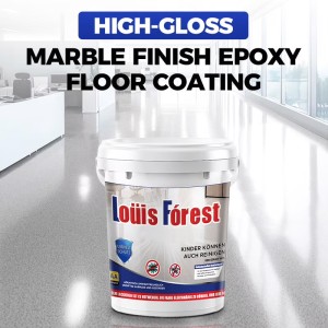 High-Gloss Marble Finish Epoxy Floor Coating