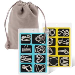Metal Montessori Puzzle Solving (16 Pcs Set)
