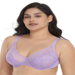 Unlined Comfort Unpadded Full Coverage Underwire Minimizer Bra