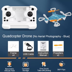 All-Ages Mini Drone with Easy Stunt Flights & 360° Tricks