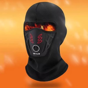 ALL-SEASON DEFENSE FLEECE LINED FACE MASK – Ultimate Winter Warmth & Air Protection