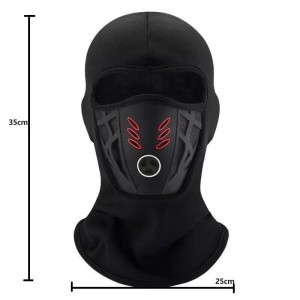ALL-SEASON DEFENSE FLEECE LINED FACE MASK – Ultimate Winter Warmth & Air Protection