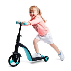 3-in-1 Convertible Kids Scooter and Tricycle