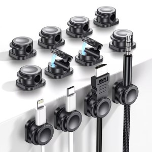 Magnetic Cable Clips (12 pcs set)