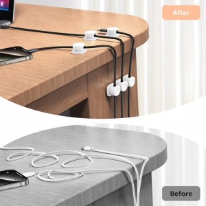 Magnetic Cable Clips (12 pcs set)