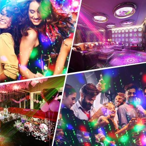 DJ Disco Lights with Remote Control 