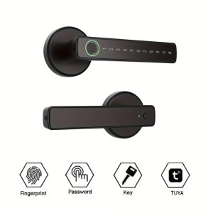 Smart Fingerprint Door Lock Electronic Lock with Password/Key/Card