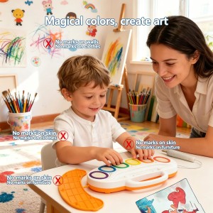 Kids Magic Drawing Board Acrylic Paint Set