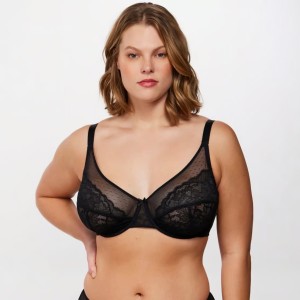 Unlined Comfort Unpadded Full Coverage Underwire Minimizer Bra