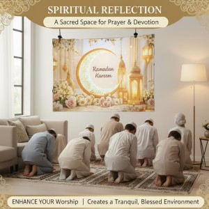 Ramadan Kareem Eid Wall Cloth Decor
