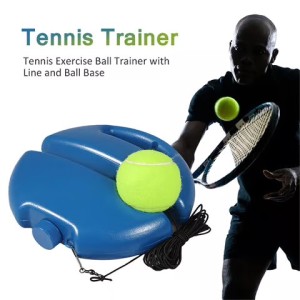 Portable Solo Tennis Trainer – Rebound Practice Tool