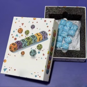 Dice Word Game Brain Exercise Game