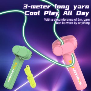 Glow in The Dark Game Shooter String Toy