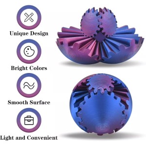 3D Printed Gear Sphere Ball