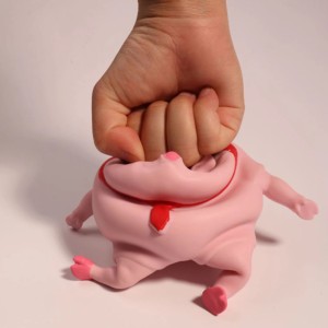 2025 New Arrival Pink Pig Squishy Toy