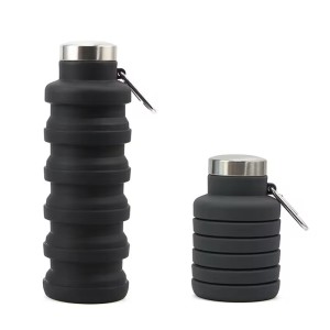 Foldable Silicone Sports Drink Water Bottle