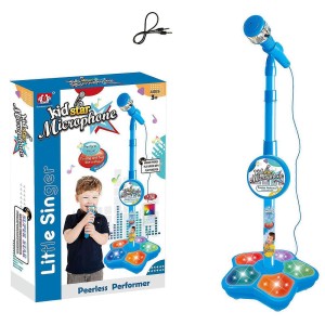 Kids Karaoke Microphone with Adjustable Stand