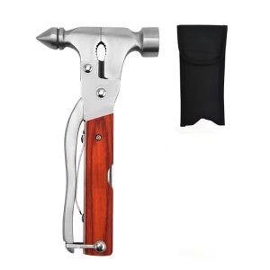 MultiPurpose Safety Lock Steel Tool with Hammer Pliers