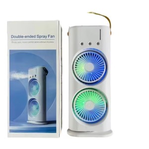 USB Portable Water-Cooled Double-Blade Air Conditioner Fan