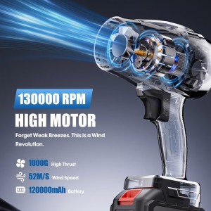 Handheld Powerful Dryer for Car Dust Cleaning