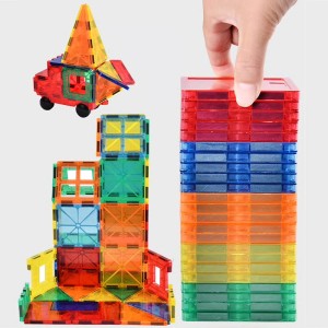 Educational Magnet Building Tiles(40 PCS)