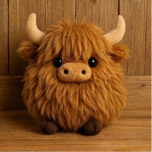 Emotional Support Highland Cow Plush